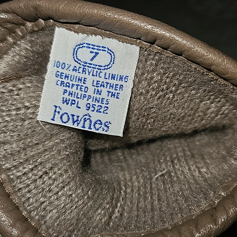 Vintage | Fownes Genuine Leather Gloves | Women's Size 7